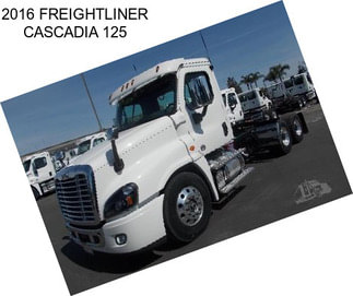 2016 FREIGHTLINER CASCADIA 125