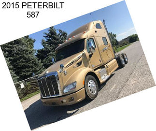 2015 PETERBILT 587