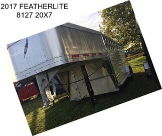 2017 FEATHERLITE 8127 20X7