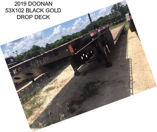 2019 DOONAN 53X102 BLACK GOLD DROP DECK