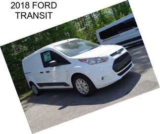 2018 FORD TRANSIT