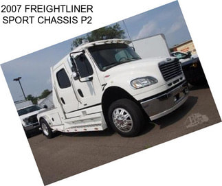 2007 FREIGHTLINER SPORT CHASSIS P2