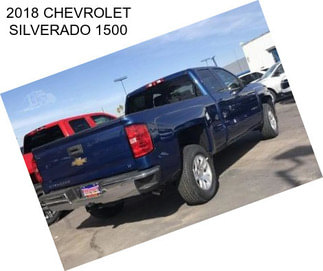 2018 CHEVROLET SILVERADO 1500