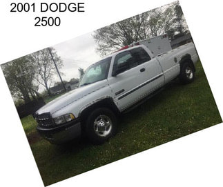 2001 DODGE 2500