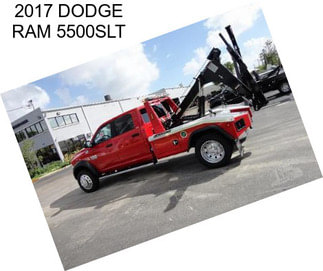 2017 DODGE RAM 5500SLT