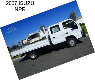 2007 ISUZU NPR