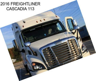 2016 FREIGHTLINER CASCADIA 113