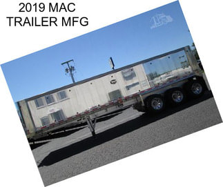 2019 MAC TRAILER MFG