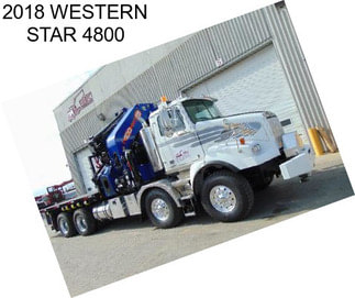 2018 WESTERN STAR 4800