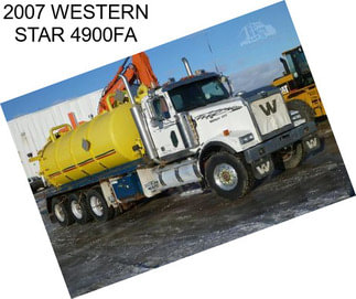 2007 WESTERN STAR 4900FA