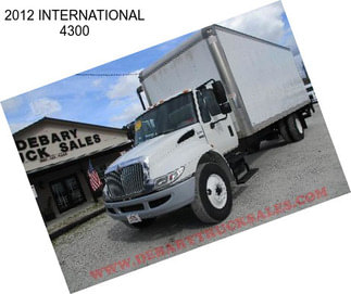 2012 INTERNATIONAL 4300