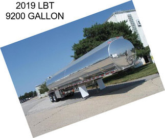 2019 LBT 9200 GALLON