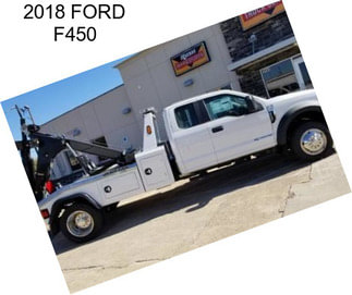 2018 FORD F450