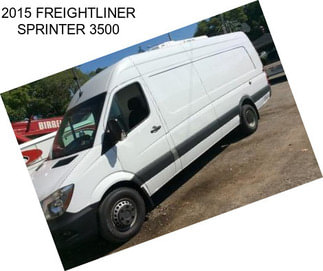 2015 FREIGHTLINER SPRINTER 3500