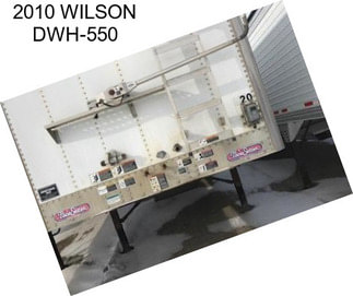 2010 WILSON DWH-550