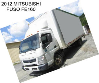 2012 MITSUBISHI FUSO FE160