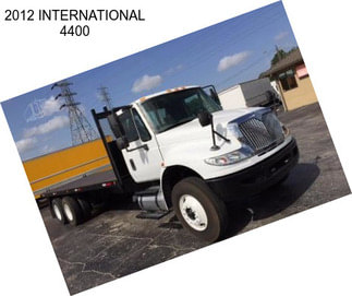 2012 INTERNATIONAL 4400