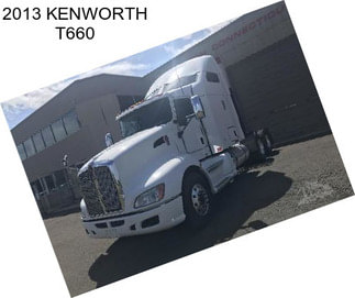 2013 KENWORTH T660