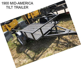 1900 MID-AMERICA TILT TRAILER