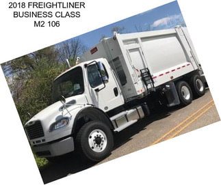 2018 FREIGHTLINER BUSINESS CLASS M2 106