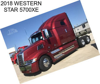 2018 WESTERN STAR 5700XE