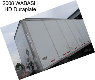 2008 WABASH HD Duraplate