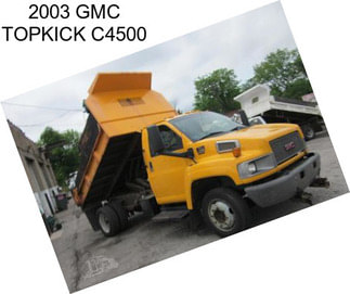 2003 GMC TOPKICK C4500