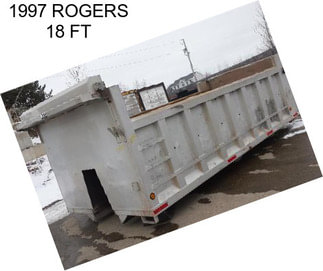 1997 ROGERS 18 FT