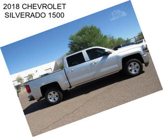 2018 CHEVROLET SILVERADO 1500