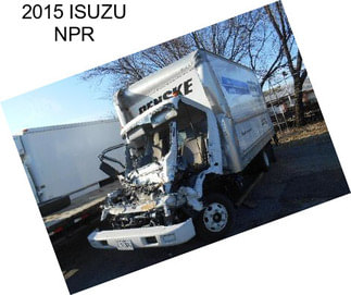 2015 ISUZU NPR