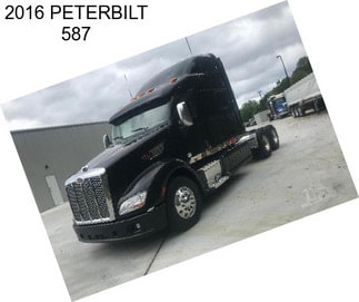 2016 PETERBILT 587