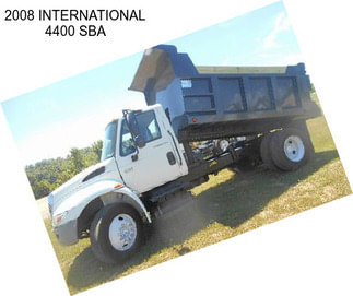 2008 INTERNATIONAL 4400 SBA