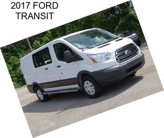 2017 FORD TRANSIT