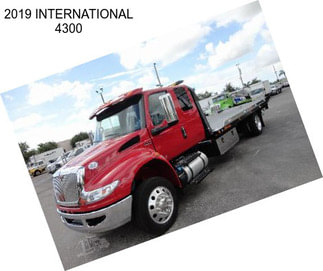 2019 INTERNATIONAL 4300