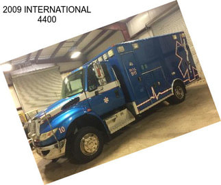 2009 INTERNATIONAL 4400