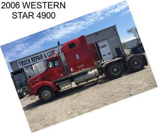 2006 WESTERN STAR 4900