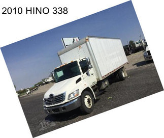 2010 HINO 338