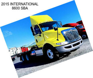 2015 INTERNATIONAL 8600 SBA