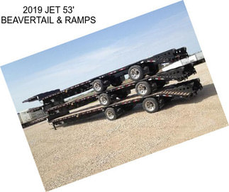 2019 JET 53\' BEAVERTAIL & RAMPS