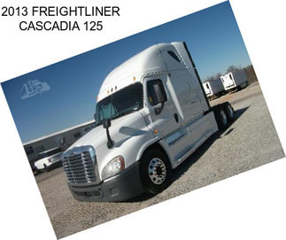 2013 FREIGHTLINER CASCADIA 125