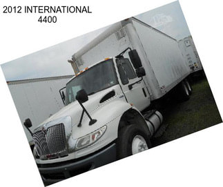 2012 INTERNATIONAL 4400