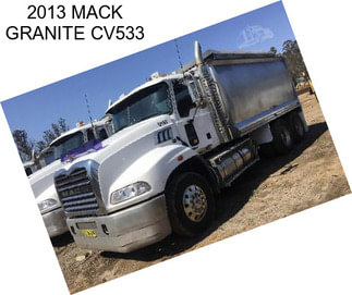 2013 MACK GRANITE CV533