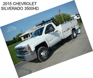 2015 CHEVROLET SILVERADO 3500HD