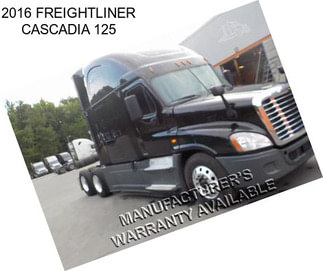 2016 FREIGHTLINER CASCADIA 125