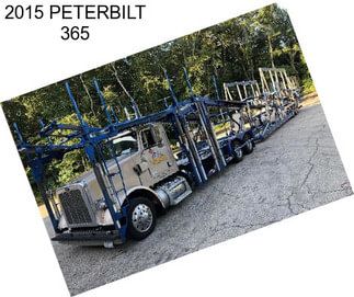 2015 PETERBILT 365