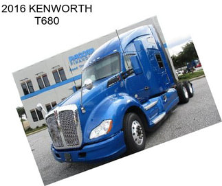 2016 KENWORTH T680