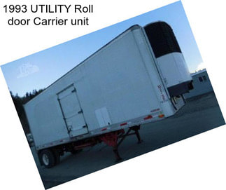 1993 UTILITY Roll door Carrier unit