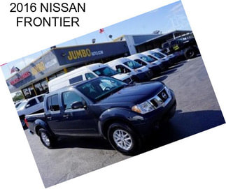 2016 NISSAN FRONTIER