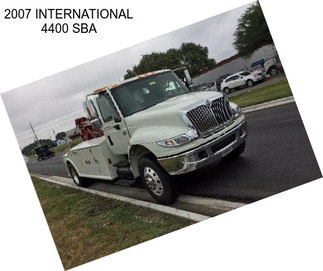 2007 INTERNATIONAL 4400 SBA