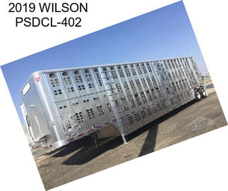 2019 WILSON PSDCL-402